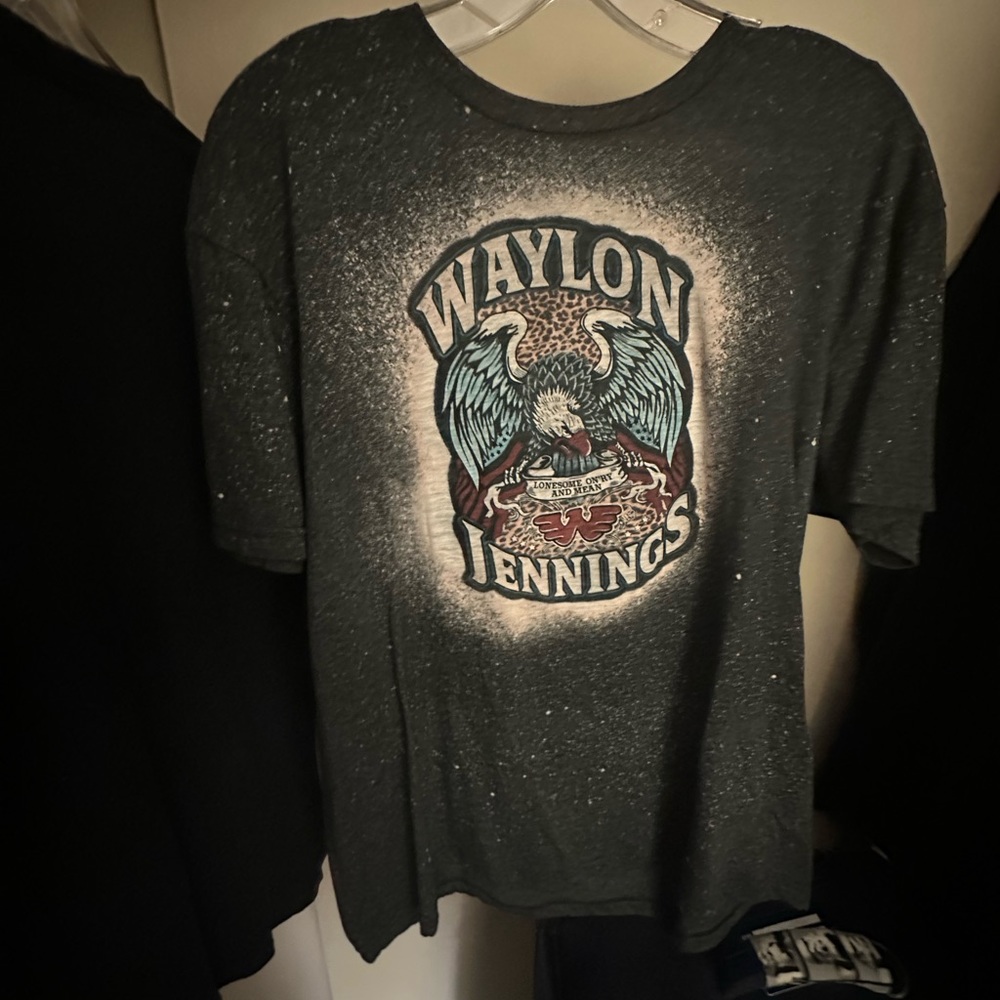 Waylon Jennings Large Unisex shirt